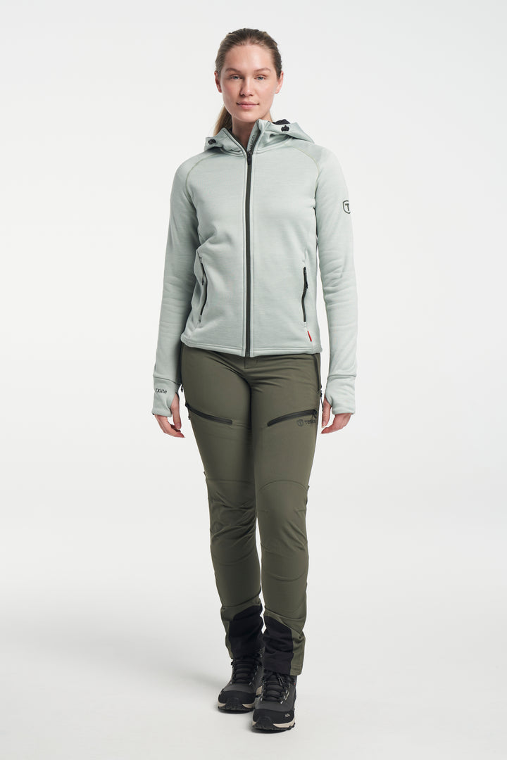 Txlite Hoodie Zip W Eucalyptus