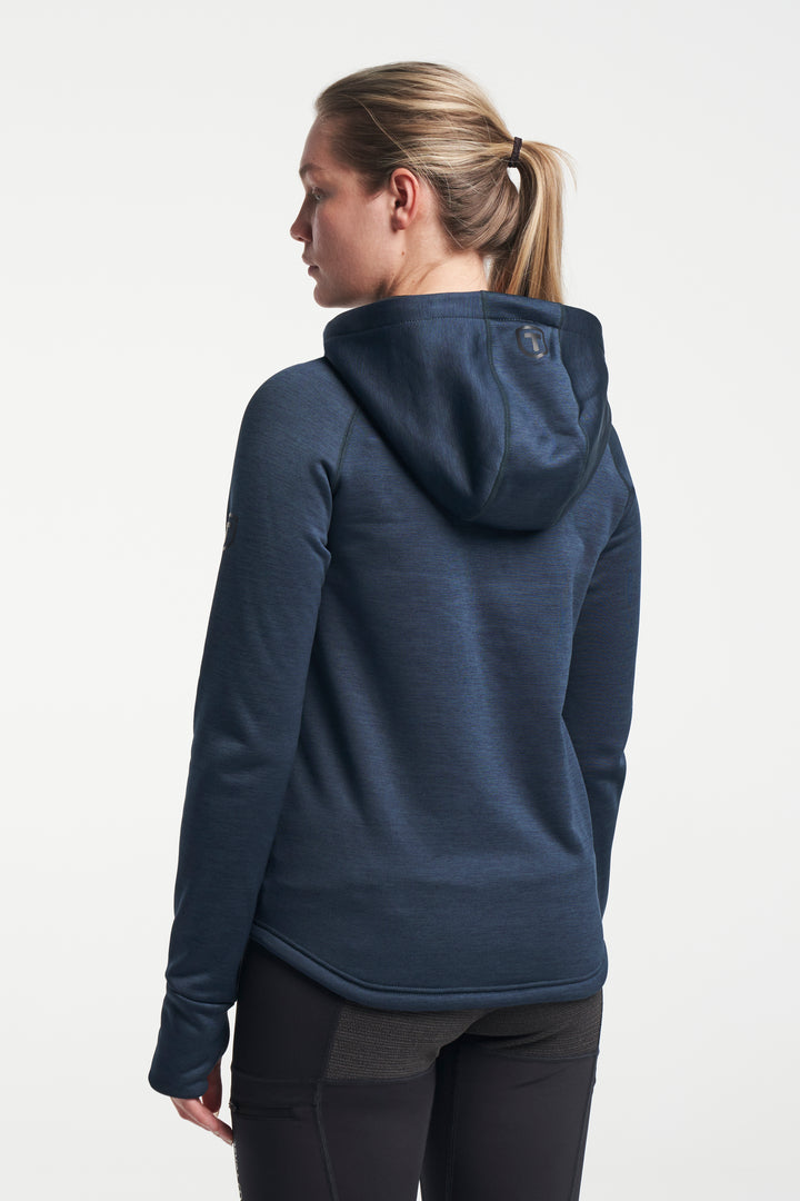 Txlite Hoodie Zip W Midnight Navy