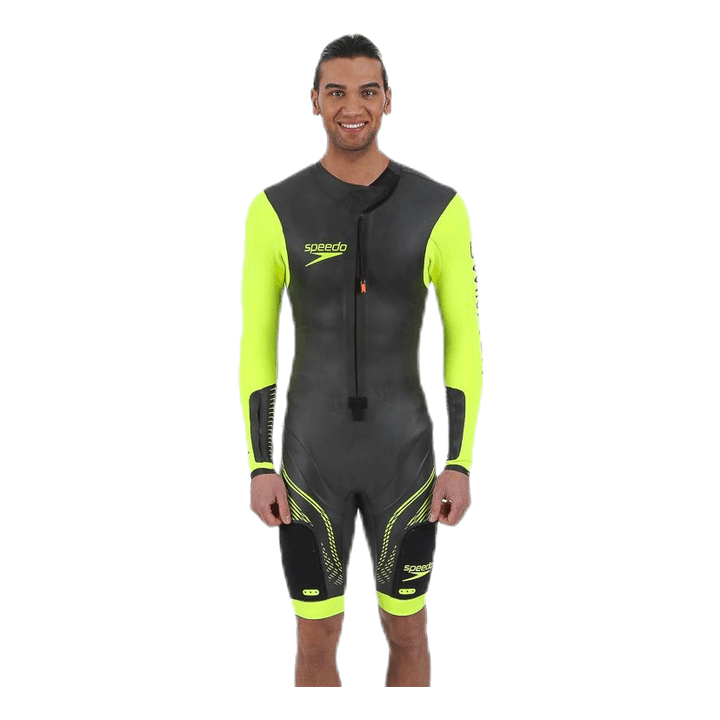 Fastskin Swimrun Male Suit Black/Yellow