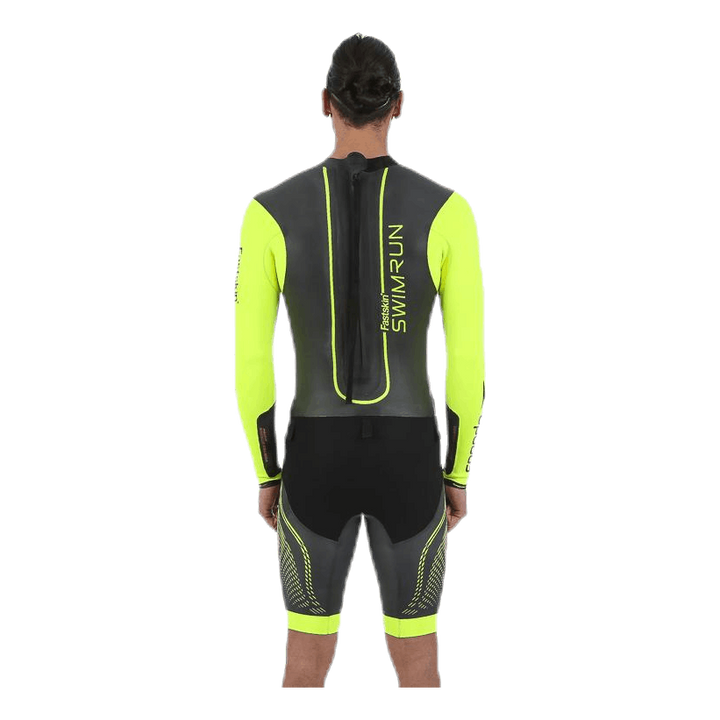 Fastskin Swimrun Male Suit Black/Yellow