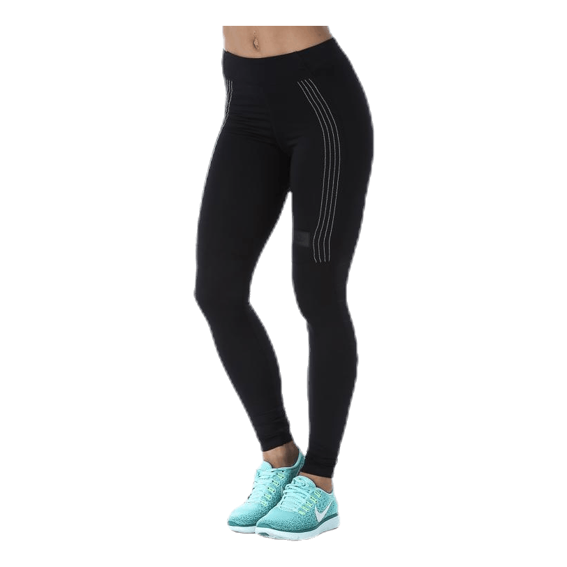 BLACK Wing Wiper Tights Black