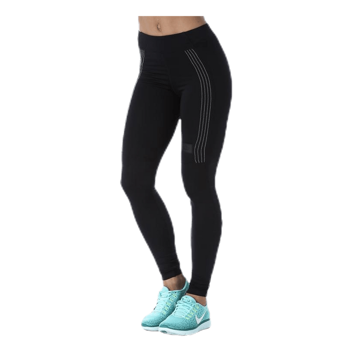 BLACK Wing Wiper Tights Black