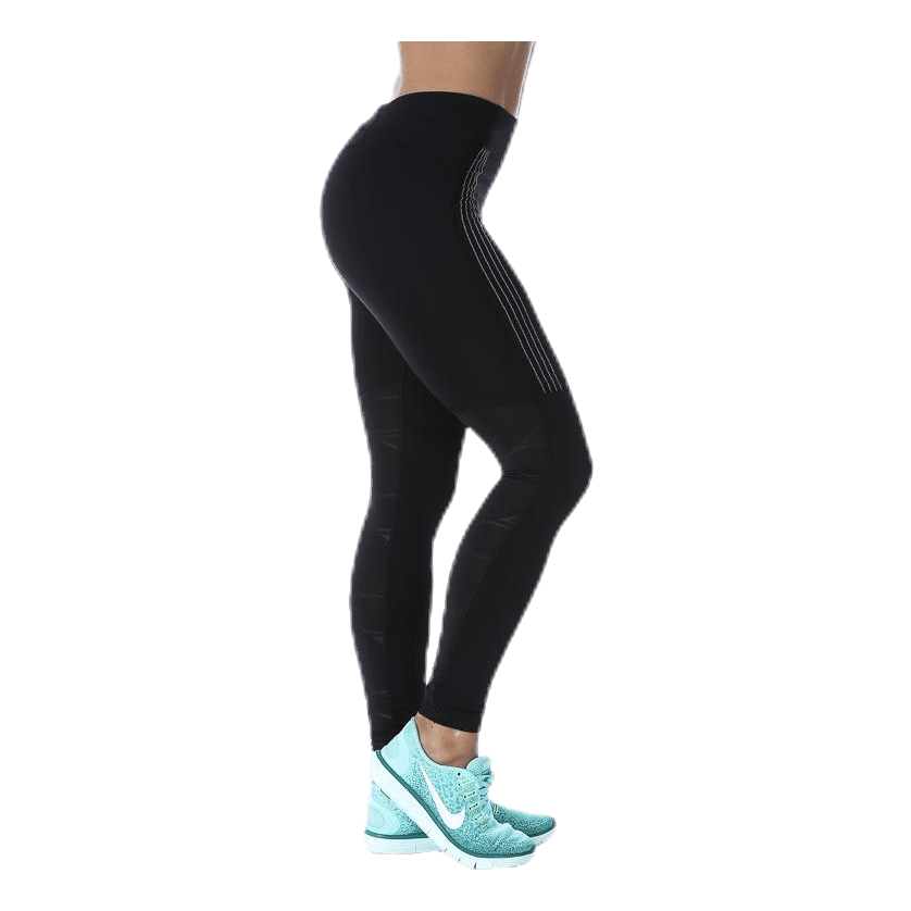 BLACK Wing Wiper Tights Black