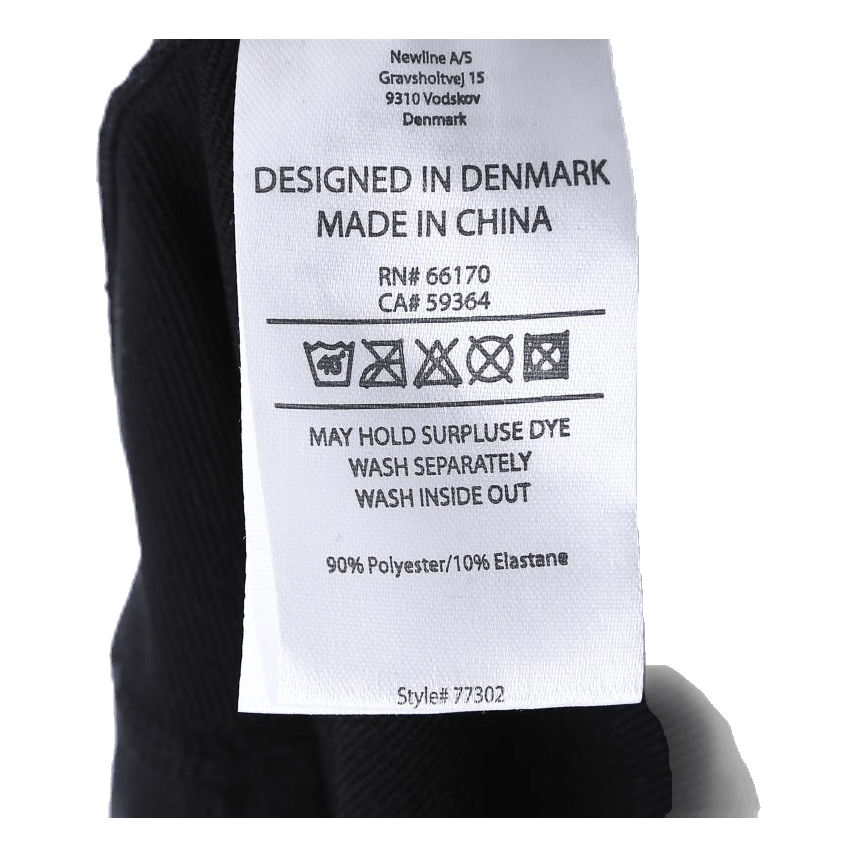 BLACK Wing Wiper Tights Black