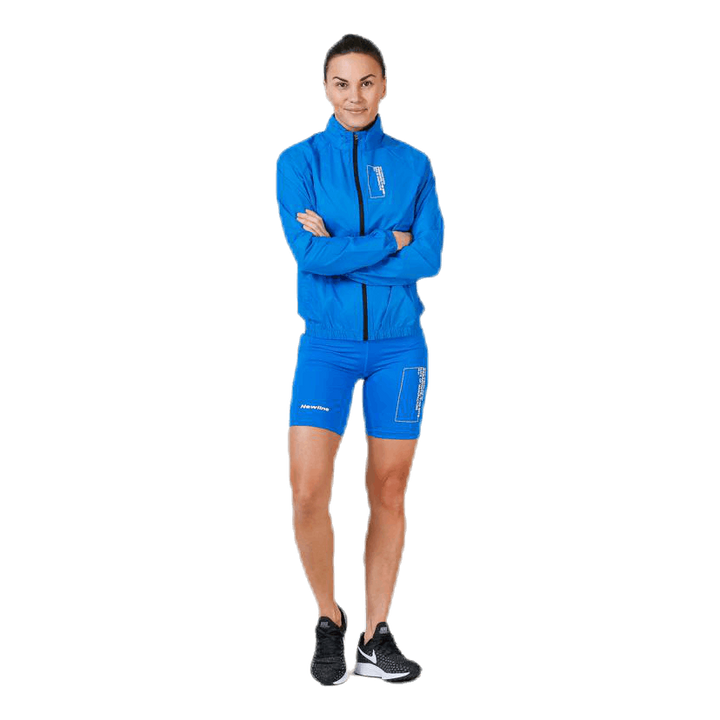 Black Track Jacket Blue