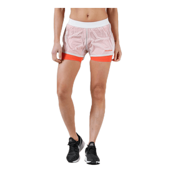 Black 2-Lay Shorts Blue