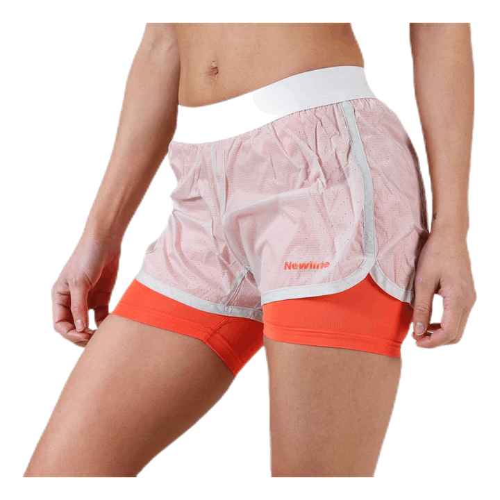 Black 2-Lay Shorts Blue