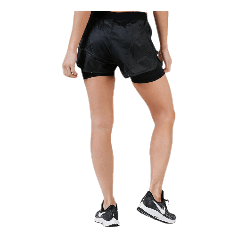 Black 2-Lay Shorts Black