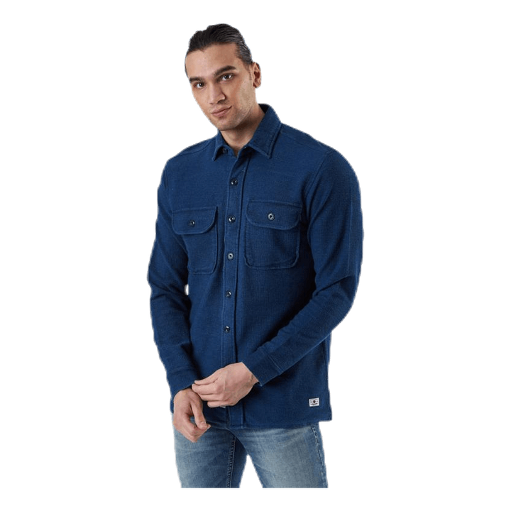 Preston Sweat Shirt Ls Blue