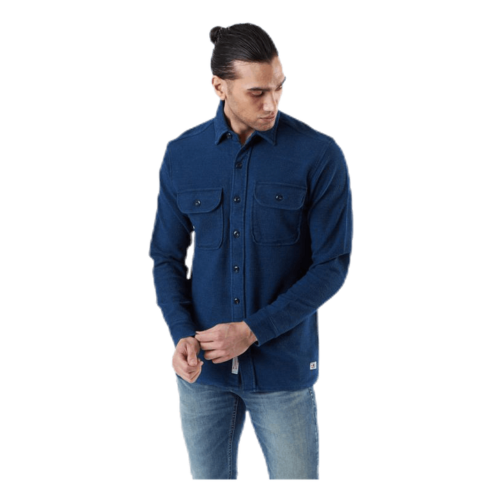 Preston Sweat Shirt Ls Blue