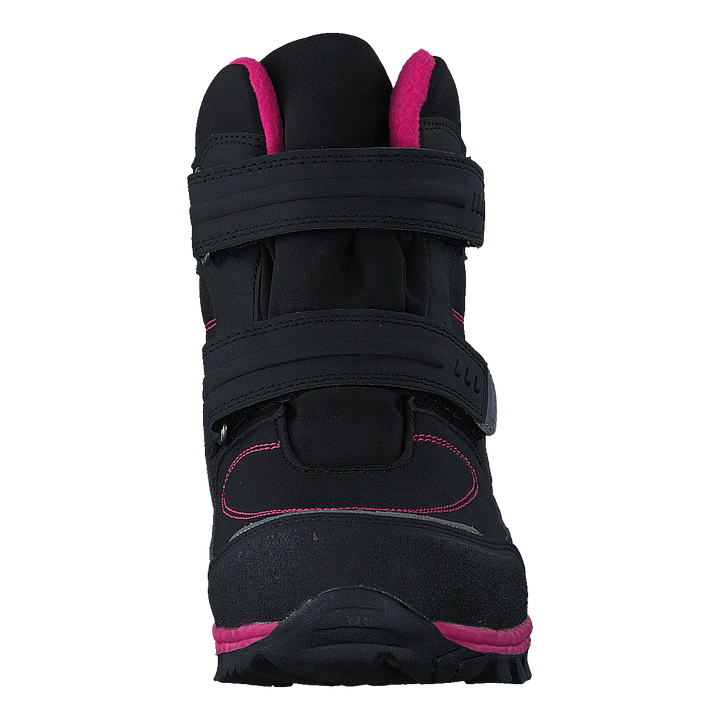 435-6608 Waterproof Warm Lined Black/Fuchsia
