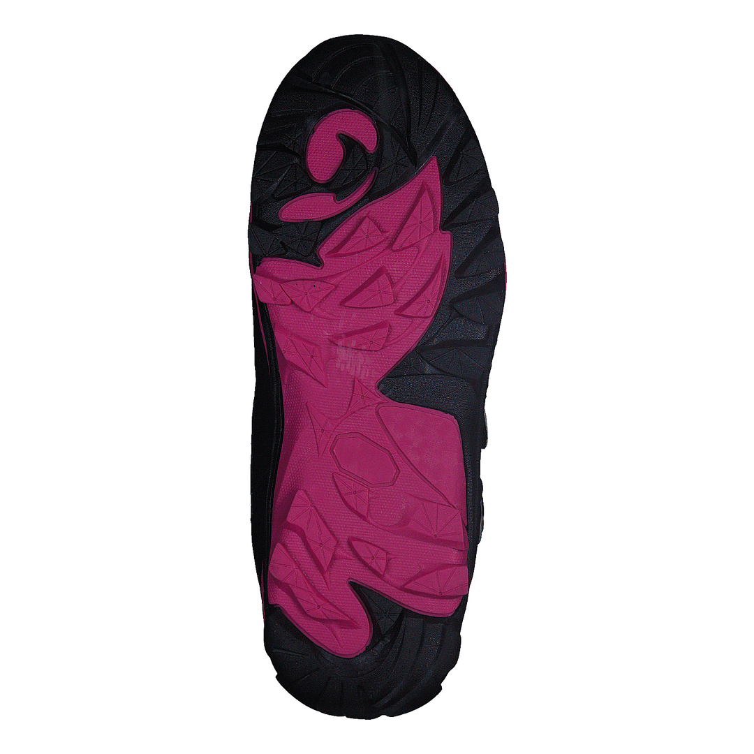 435-6608 Waterproof Warm Lined Black/Fuchsia