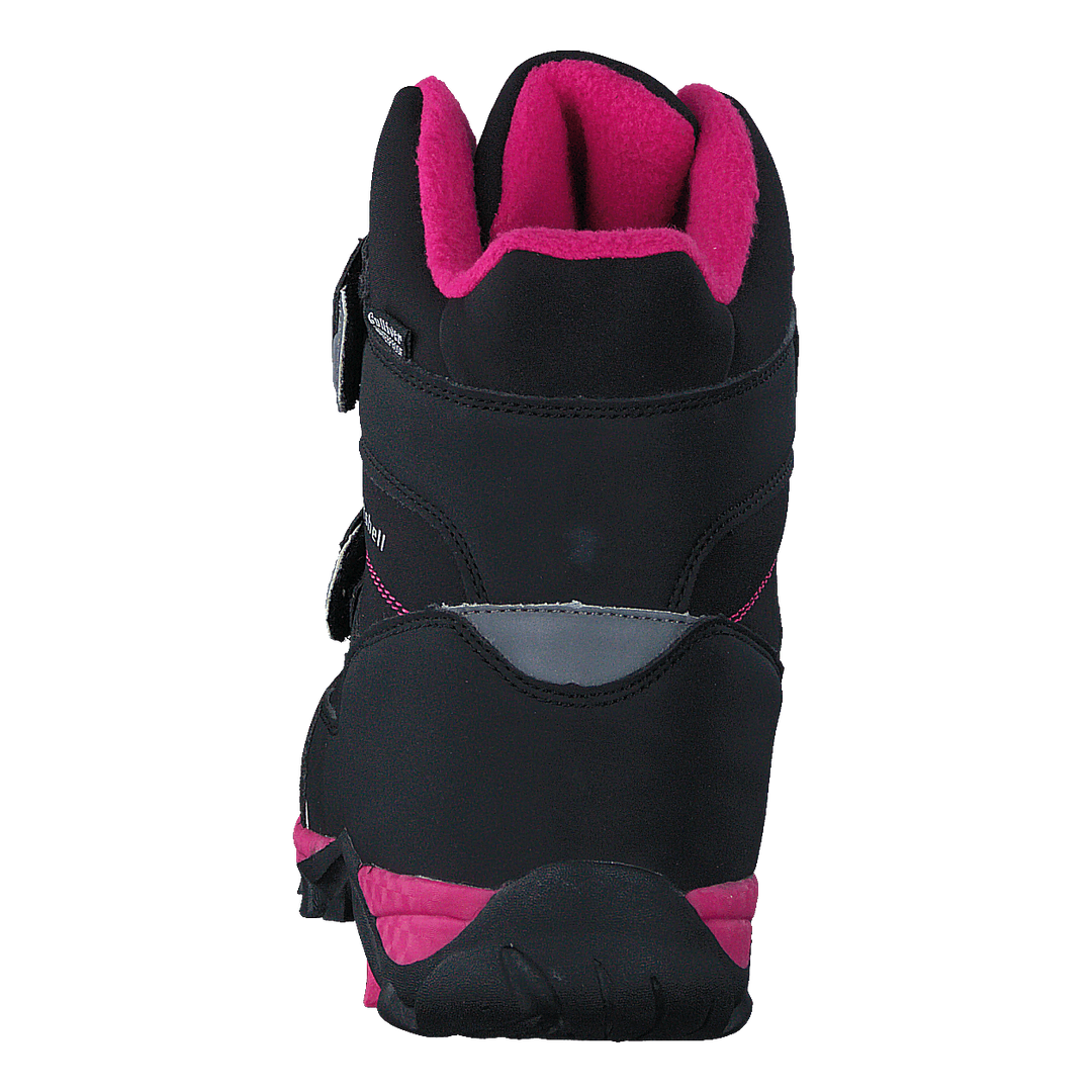 435-6608 Waterproof Warm Lined Black/Fuchsia