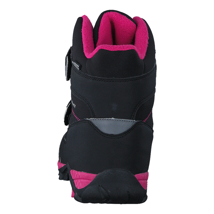 435-6608 Waterproof Warm Lined Black/Fuchsia