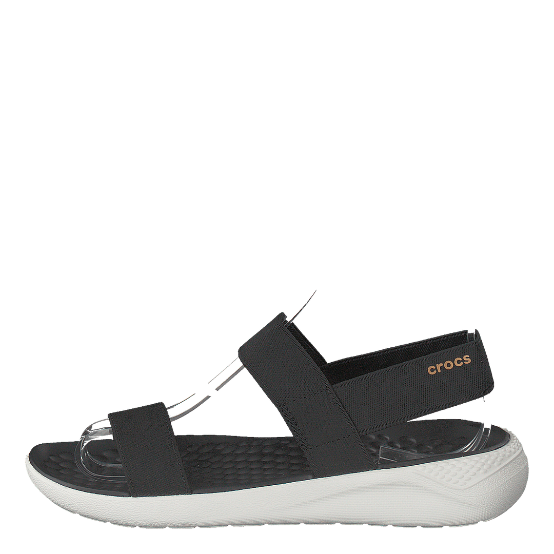 Literide Sandal W Black/white
