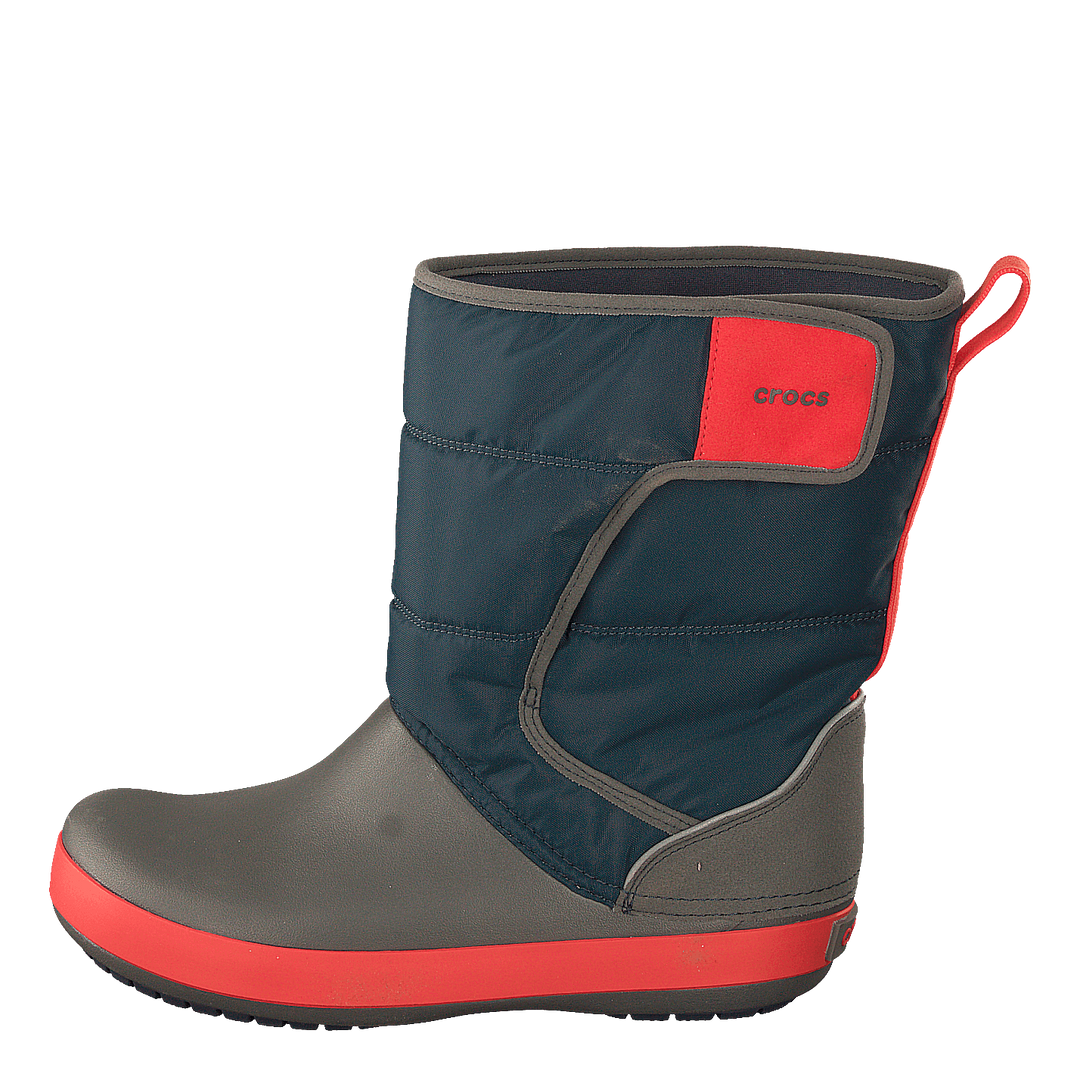 Lodge Point Snowboot Kids Navy/slate Grey