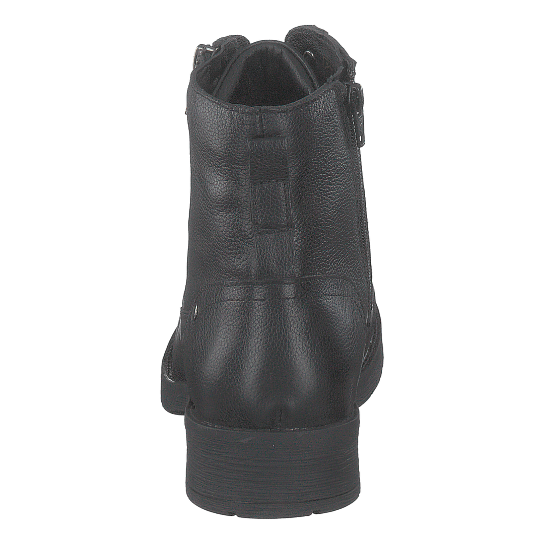 451-5010 Leather Warm Lined Black