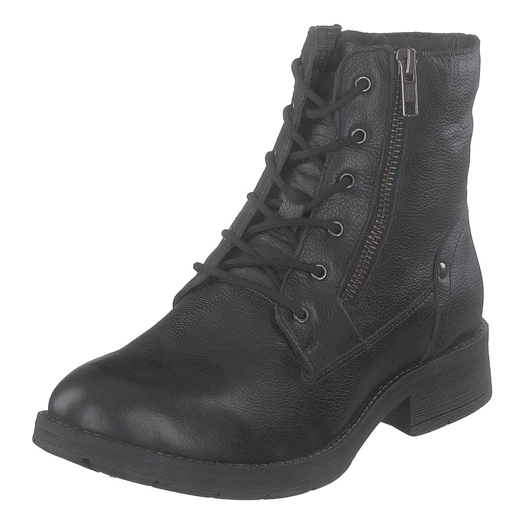 451-5010 Leather Warm Lined Black