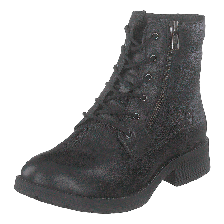 451-5010 Leather Warm Lined Black