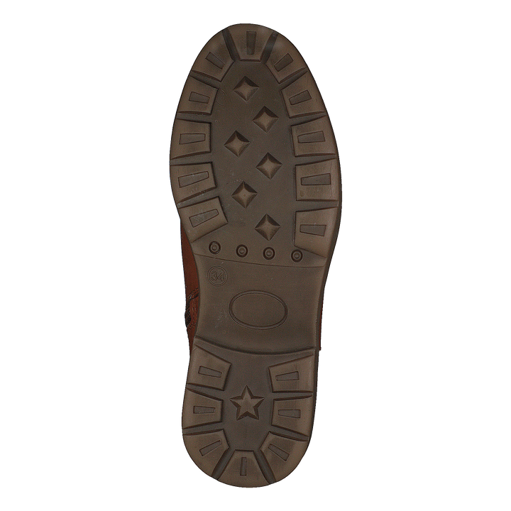 451-5011 Warm Lined Leather Cognac