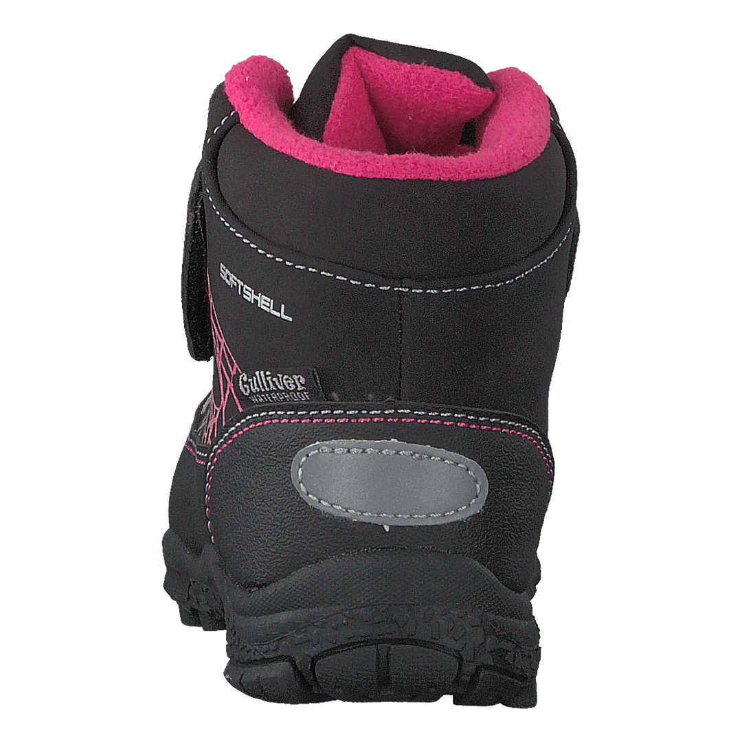 430-2962 Waterproof Warm Lined Black/fuchsia