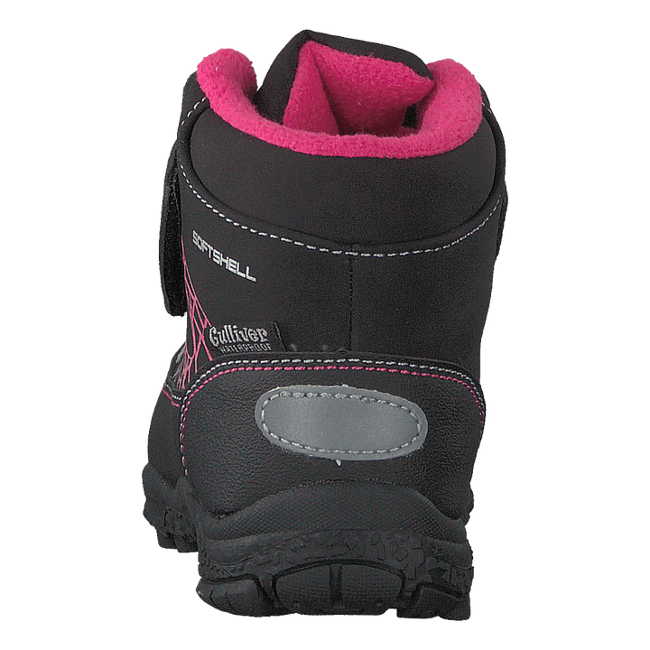 430-2962 Waterproof Warm Lined Black/fuchsia