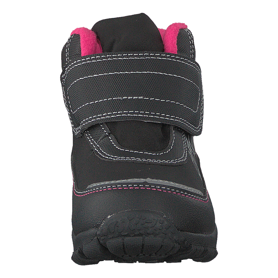 430-2962 Waterproof Warm Lined Black/fuchsia