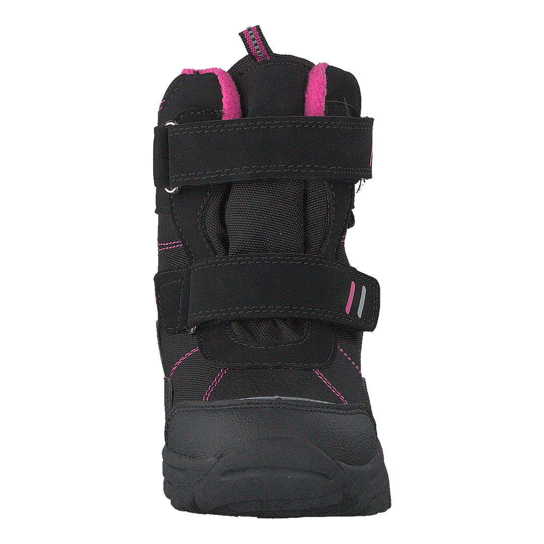 430-9113 Waterproof Warm Lined Black/fuchsia