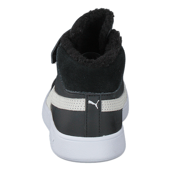 Puma Smash V2 Mid L Fur V Ps Puma Black-puma White
