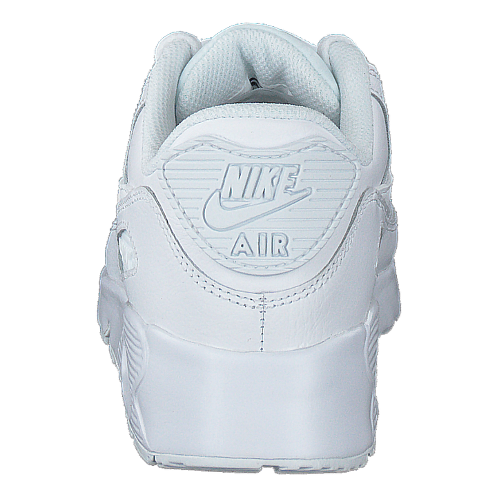 Boys' Air Max 90 Leather Little Kids White/white