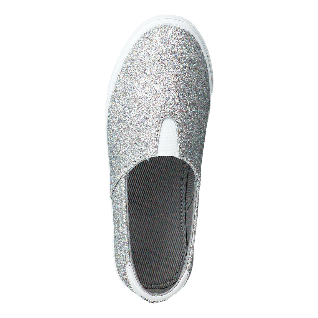 Slip-on Ballerina Glitter Jr Silver