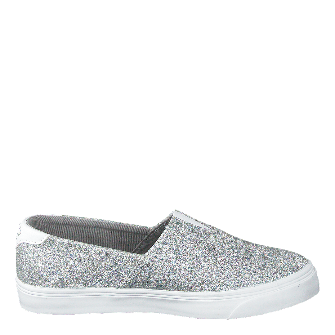 Slip-on Ballerina Glitter Jr Silver