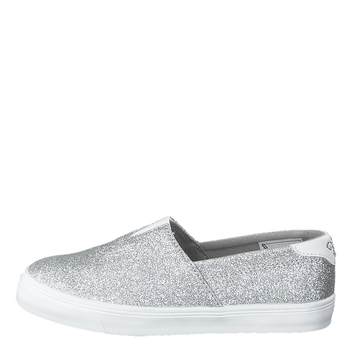Slip-on Ballerina Glitter Jr Silver