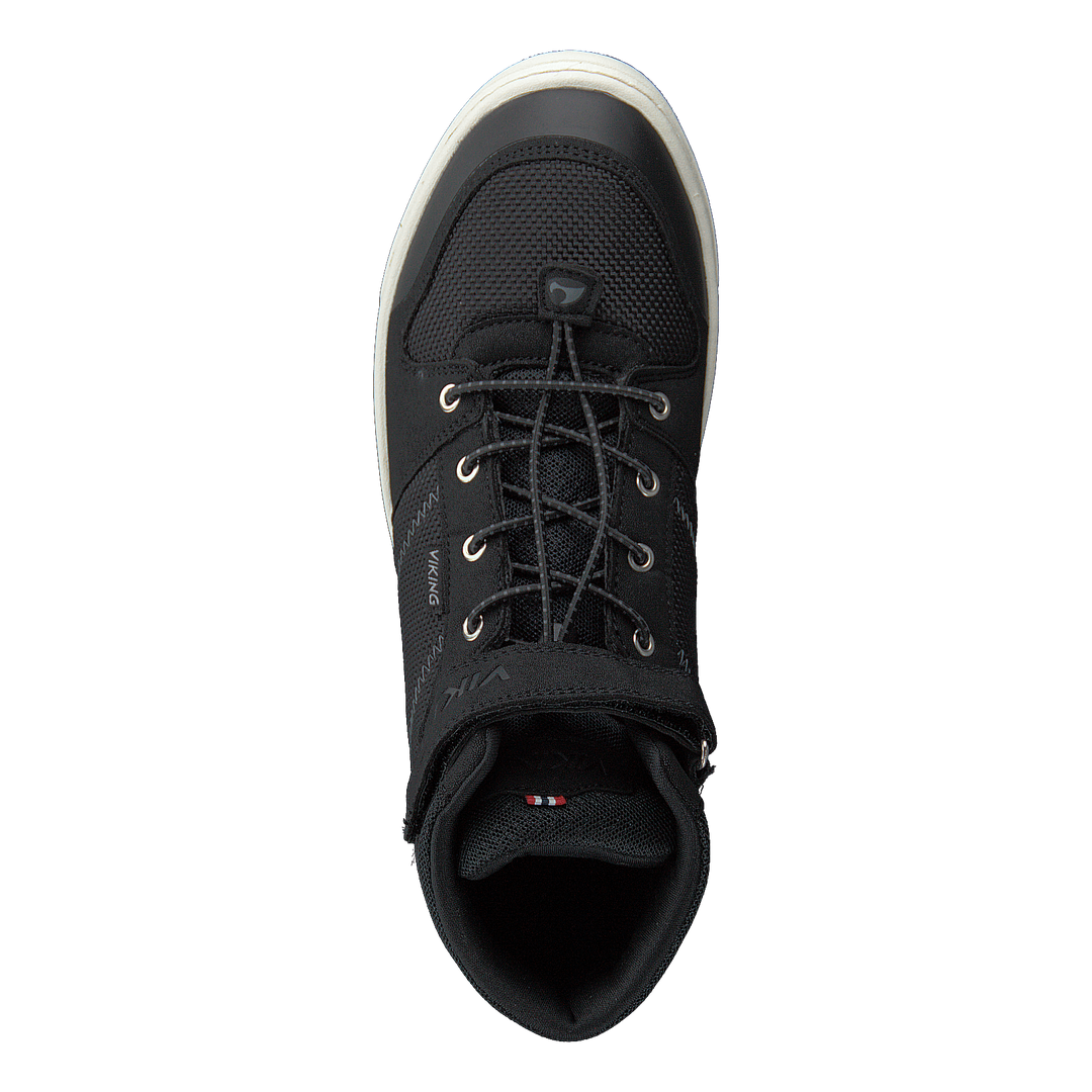 Loren Mid Black/white