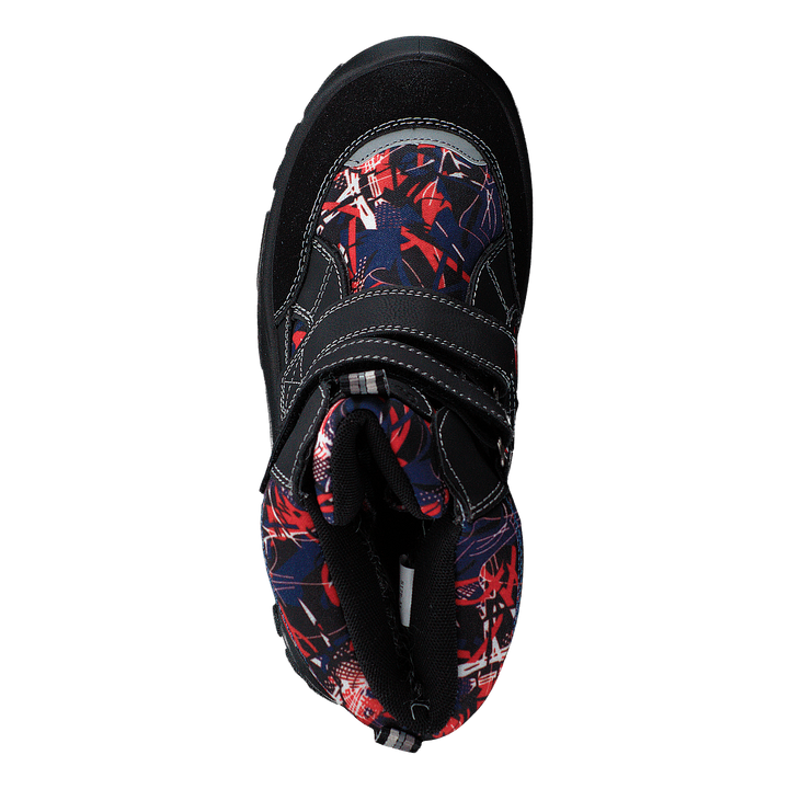 414-6107 Waterproof Warm Lined Navy/red