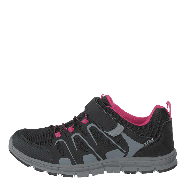 435-0520 Waterproof Black/fuchsia