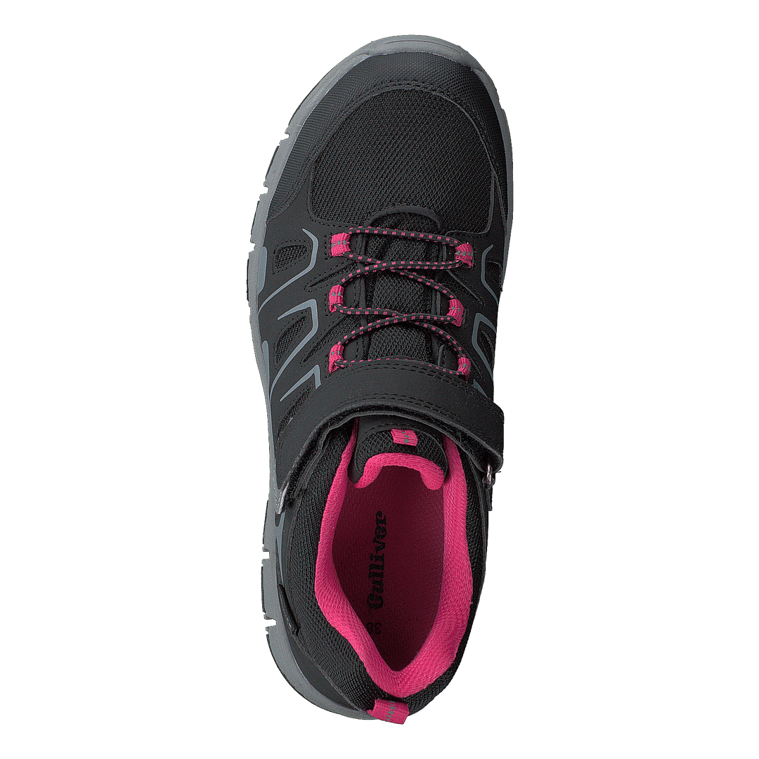 435-0520 Waterproof Black/fuchsia