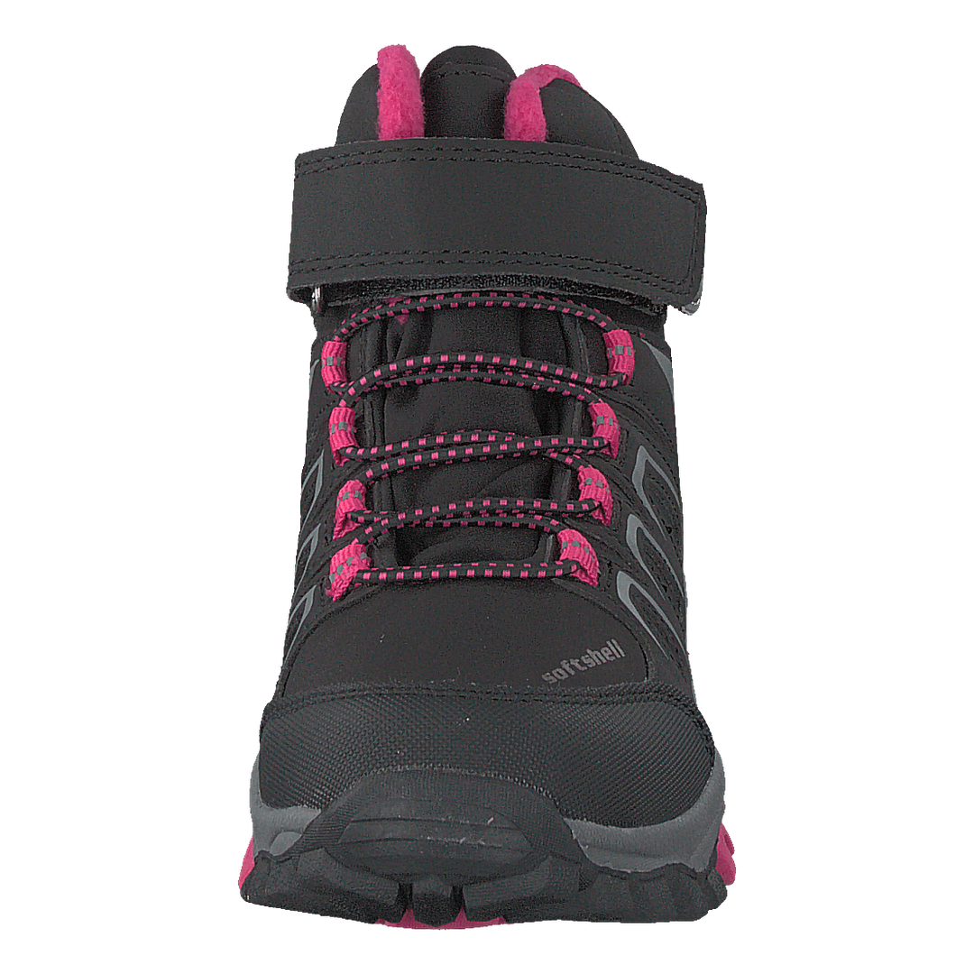435-0509 Waterproof Warm Lined Black/fuchsia