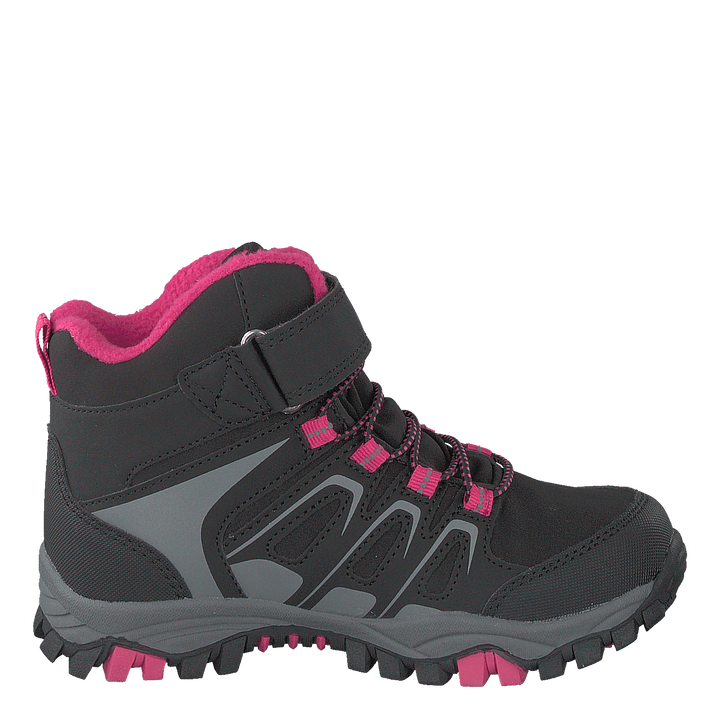 435-0509 Waterproof Warm Lined Black/fuchsia