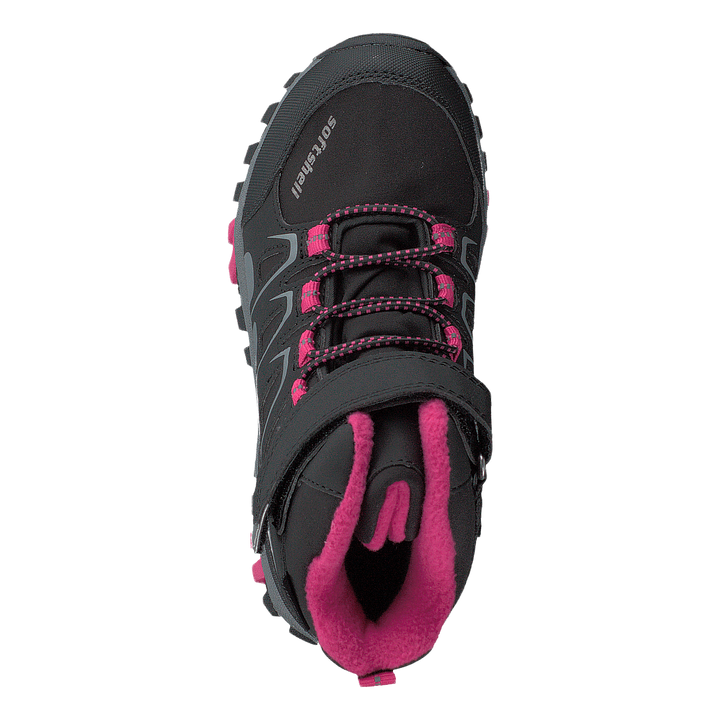 435-0509 Waterproof Warm Lined Black/fuchsia