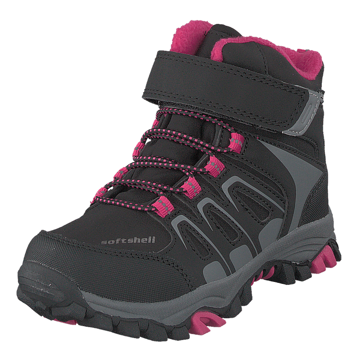 435-0509 Waterproof Warm Lined Black/fuchsia