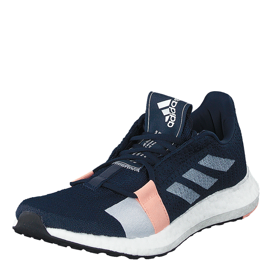 Senseboost Go Shoes Collegiate Navy / Cloud White / Glow Pink