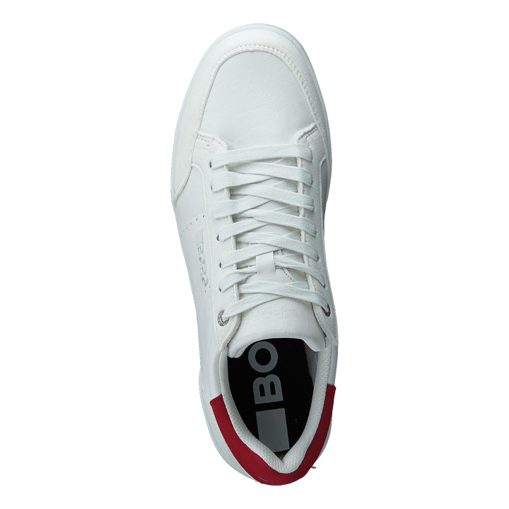 T1316 Spt M White/red
