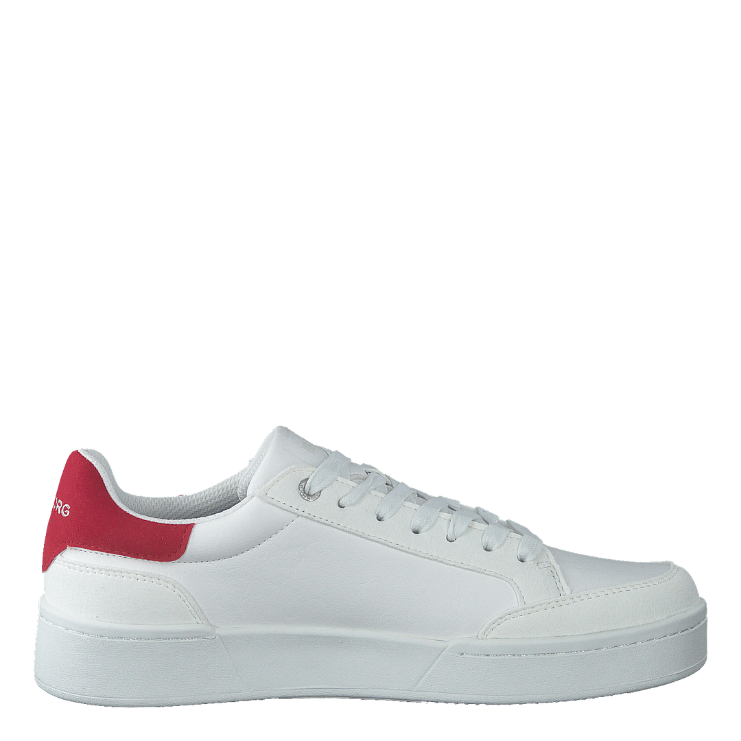 T1316 Spt M White/red