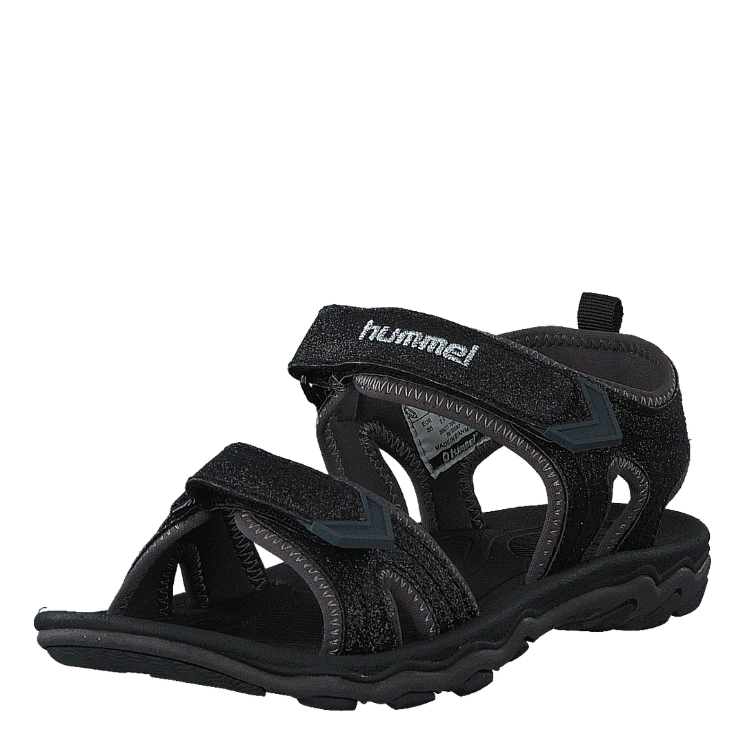 Sandal Sport Glitter Jr Black