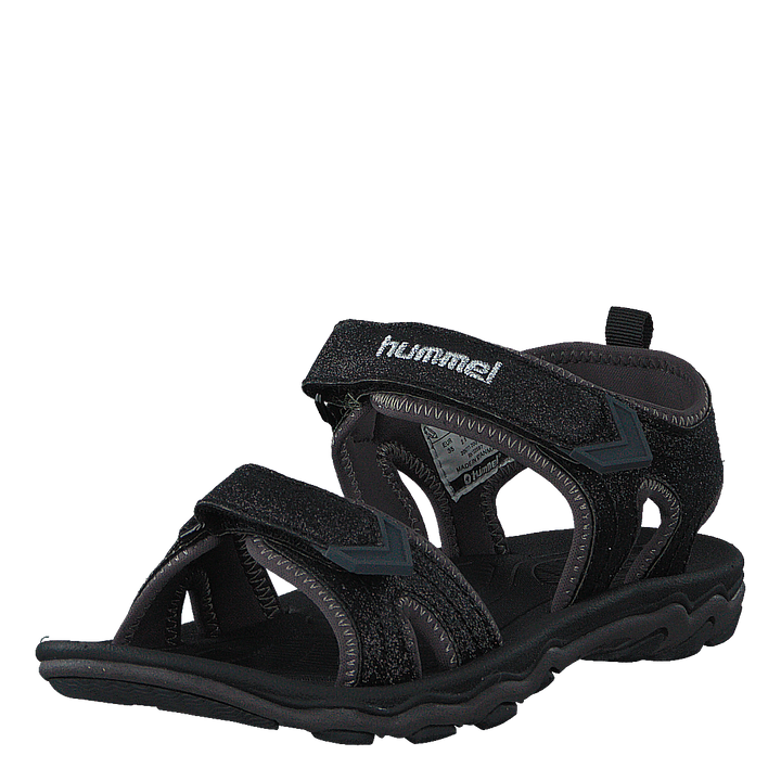 Sandal Sport Glitter Jr Black