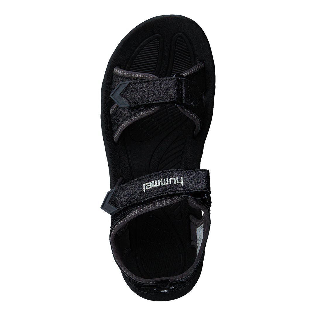 Sandal Sport Glitter Jr Black