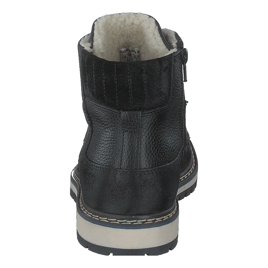 Boaz Hi Fur M Blk