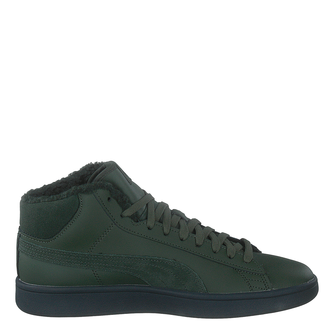 Puma Smash V2 Mid Wtr L Dark Green/Black