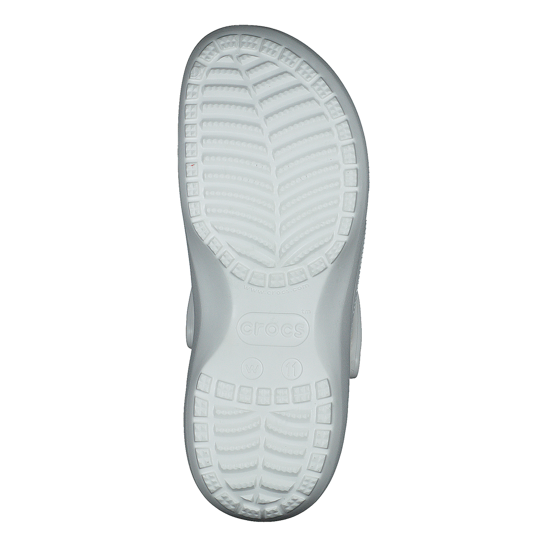 Classic Platform Clog White